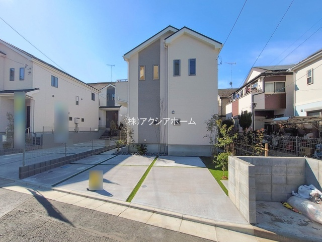 所沢市東所沢3丁目・全4棟　新築一戸建　B号棟の駐車場|現地写真（2026年1月29日撮影）