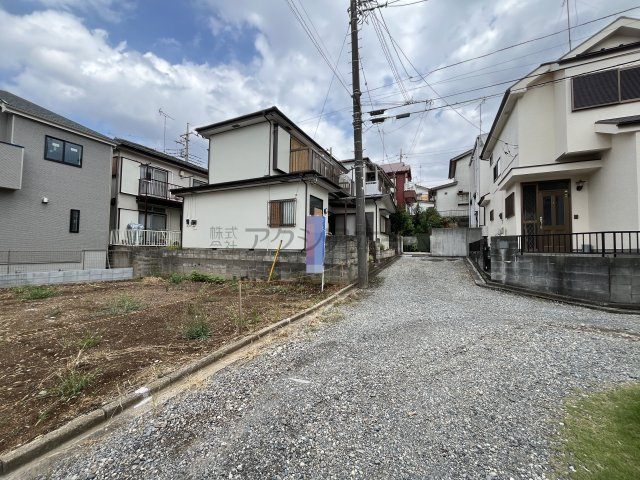 所沢市小手指南6丁目・全1区画　建築条件付土地の前面道路含む現地写真|前面道路　2025年8月28日撮影