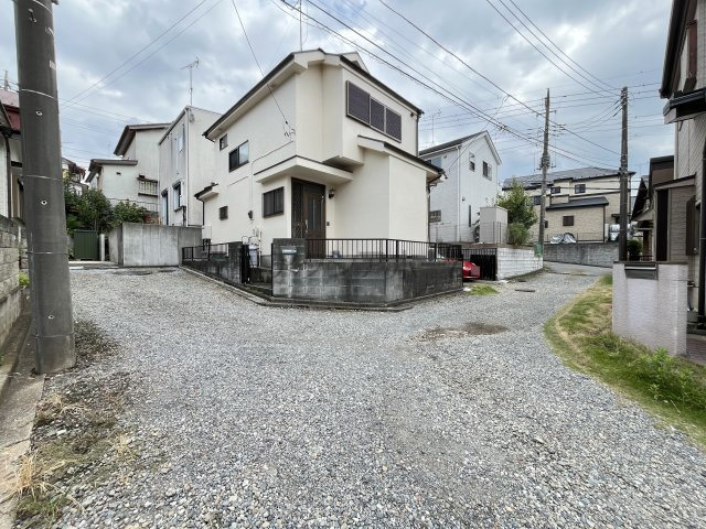 所沢市小手指南6丁目・全1区画　建築条件付土地の前面道路含む現地写真|前面道路　2025年8月28日撮影