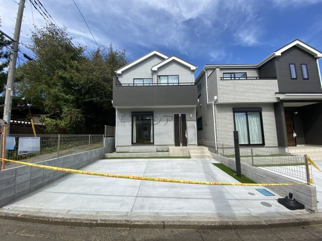 所沢市岩岡町・全2棟　新築一戸建　1号棟　～並列駐車2台可～の外観|建物完成しました！この機会にぜひ一度ご覧くださいませ！
