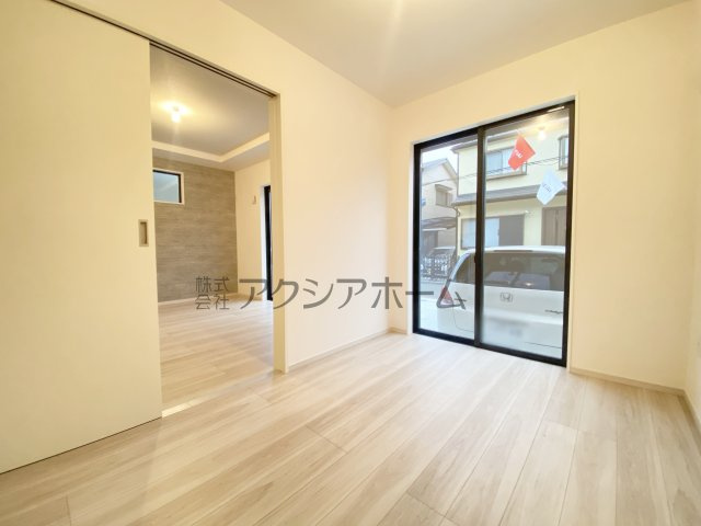 東村山市野口町3丁目・全1棟　新築一戸建　～LDK17帖～の洋室|1階　4.3帖　洋室