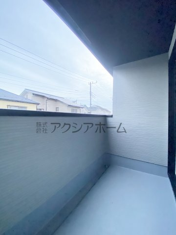 東村山市野口町3丁目・全1棟　新築一戸建　～LDK17帖～のバルコニー