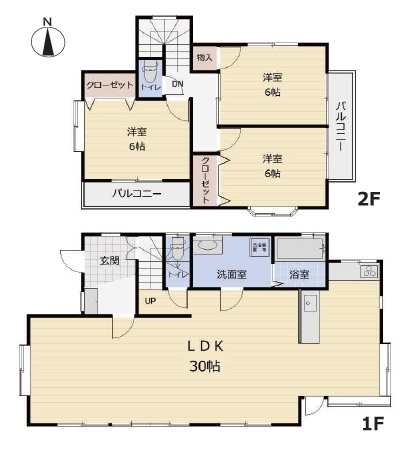 所沢市東新井町　中古一戸建　～LDK30帖～