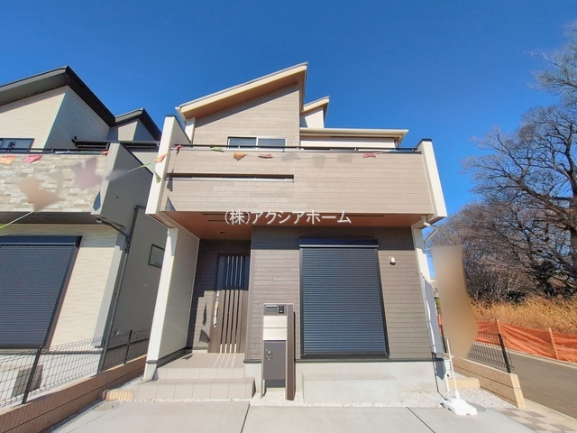 所沢市下安松・全11棟　新築一戸建　7号棟の外観|建物完成致しました！是非直接ご覧になってみませんか！！