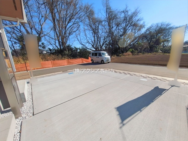 所沢市下安松・全11棟　新築一戸建　7号棟の前面道路含む現地写真|現地写真（2025年11月6日撮影）