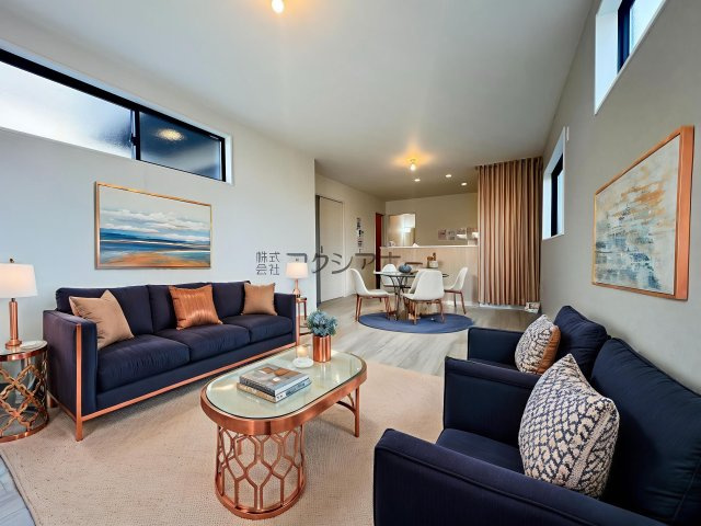 所沢市下安松・全2棟　新築一戸建　1号棟　～駐車並列2台可～