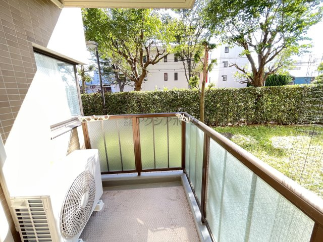 モアステージ東所沢のバルコニー