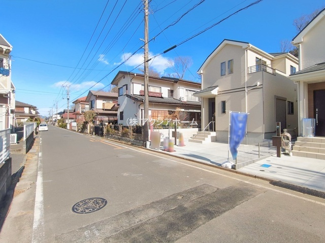 所沢市中新井5丁目・全2棟　新築一戸建　A号棟　～駐車2台～の外観|更地　2025年9月19日撮影