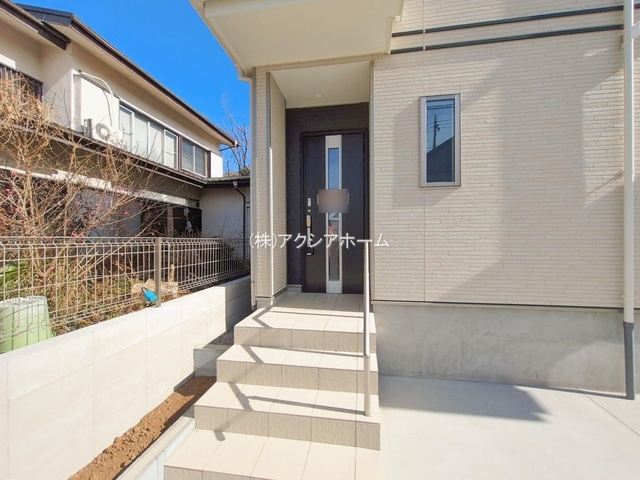 所沢市中新井5丁目・全2棟　新築一戸建　A号棟　～駐車2台～の外観|更地　2025年9月19日撮影