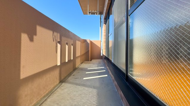 ラフィーネ壱番館のバルコニー