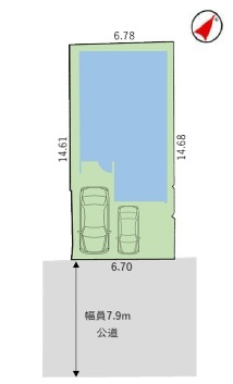 所沢市北原町・全1棟　新築一戸建　～LDK18.6帖～のランドリースペース