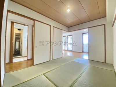 【和室】 | ヴィルヌーブ新所沢 | 和室6.0帖