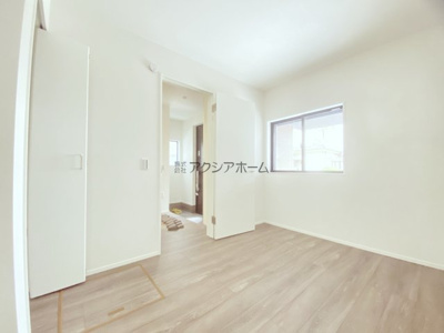 【洋室】 | 所沢市けやき台1丁目・全2棟　新築一戸建　2号棟 | 洋室4.5帖