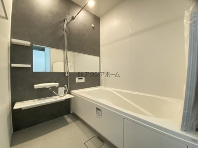 【浴室】 | 所沢市けやき台1丁目・全2棟　新築一戸建　2号棟 | 1坪サイズ・浴室乾燥機付ユニットバスで一日の疲れを癒しましょう♪