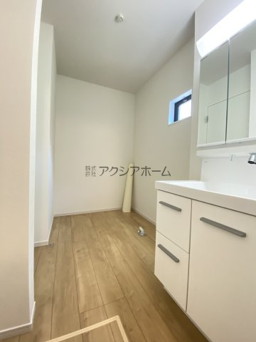 所沢市中新井5丁目・全2棟　新築一戸建　1号棟の脱衣所