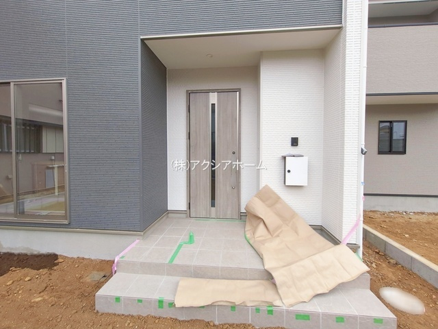 所沢市小手指南2丁目・全2棟　新築一戸建　1号棟の外観|更地　2025年9月18日撮影