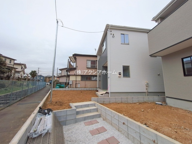 所沢市小手指南2丁目・全2棟　新築一戸建　1号棟の外観|更地　2025年9月18日撮影