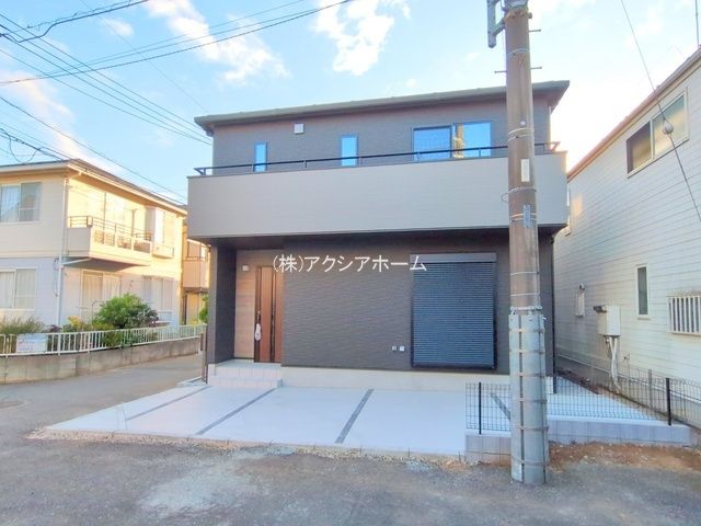 所沢市榎町・全1棟　新築一戸建　～北西角地～の外観|現地写真（2025年11月20日撮影）