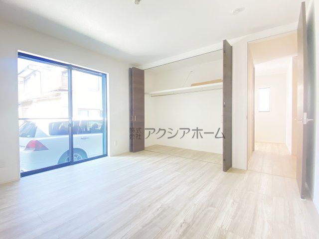 所沢市榎町・全1棟　新築一戸建　～北西角地～の前面道路含む現地写真|現地写真（2025年11月11日撮影）