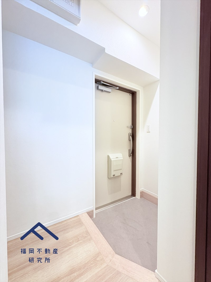 レジデンス高宮の玄関