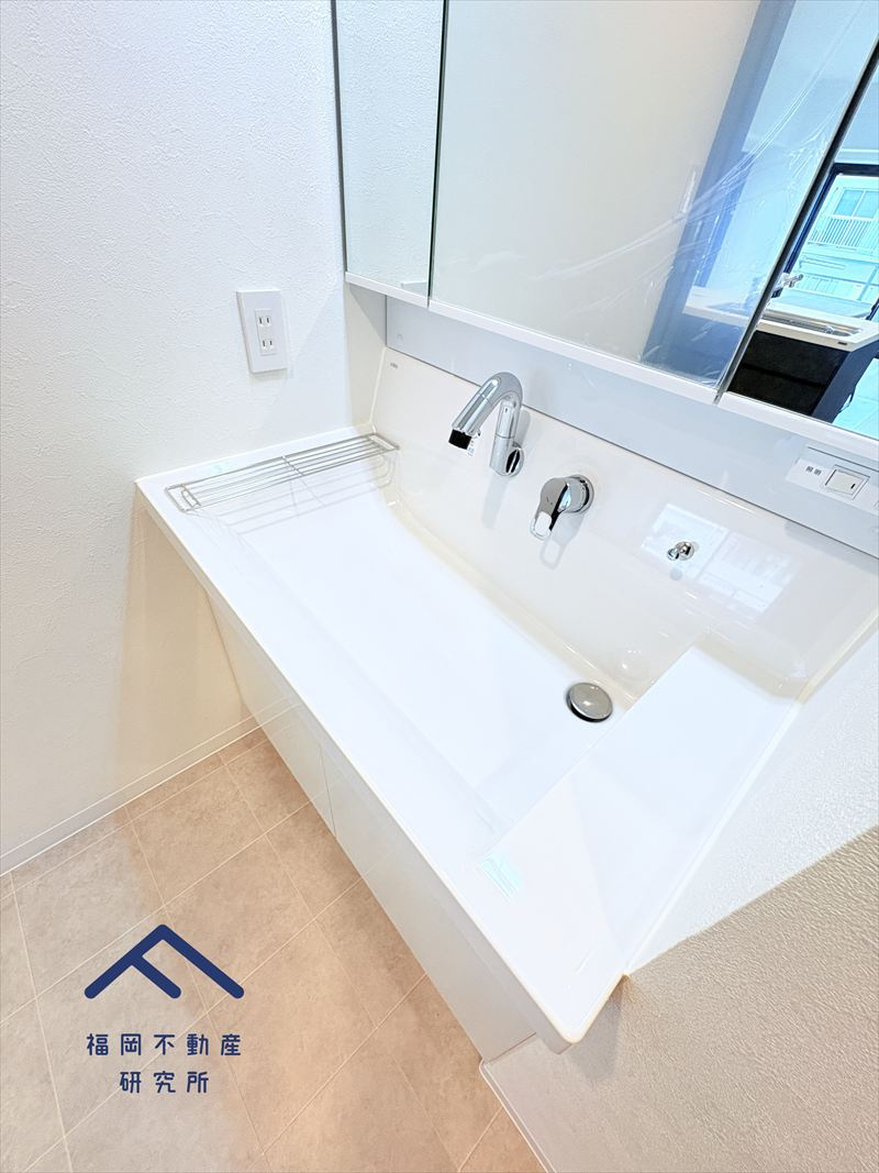 レジデンス高宮の独立洗面台