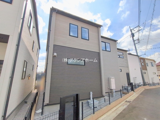 所沢市下安松・全11棟　新築一戸建　3号棟の外観|現地写真（2026年1月8日撮影）