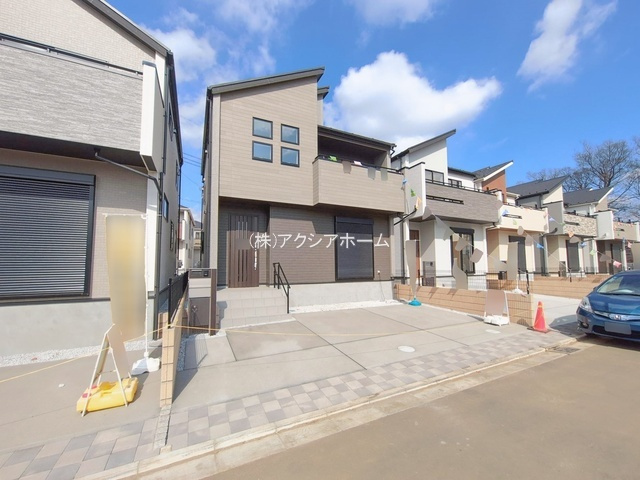 所沢市下安松・全11棟　新築一戸建　3号棟の駐車場|現地写真（2026年1月8日撮影）