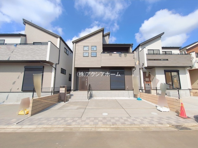 所沢市下安松・全11棟　新築一戸建　3号棟の前面道路含む現地写真|現地写真（2026年1月8日撮影）