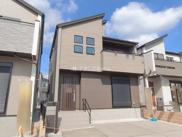 所沢市下安松・全11棟　新築一戸建　3号棟の外観|現地写真（2026年1月8日撮影）