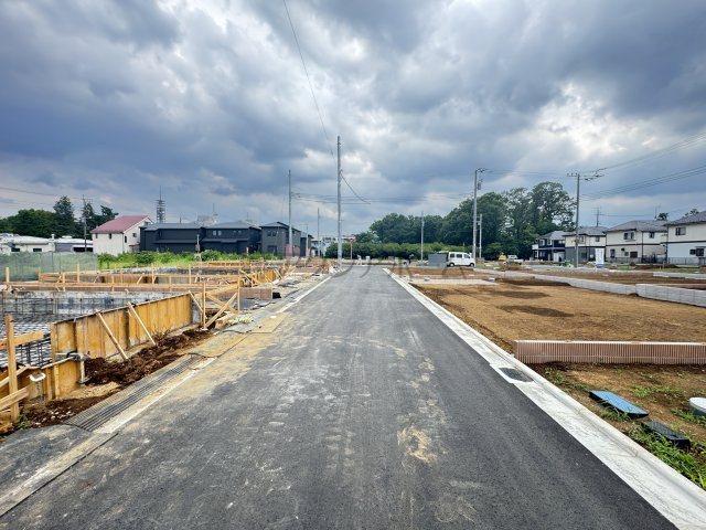 東久留米市前沢3丁目・全42棟　新築一戸建　36号棟の外観|全体　2025年6月28日撮影