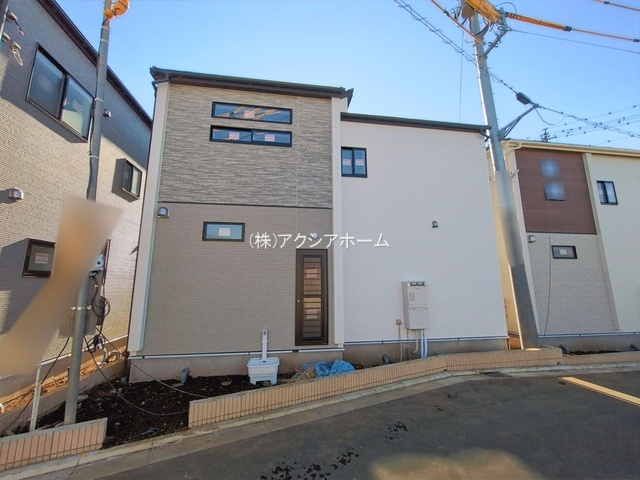 所沢市下安松・全11棟　新築一戸建　2号棟の外観|現地写真（2026年1月8日撮影）