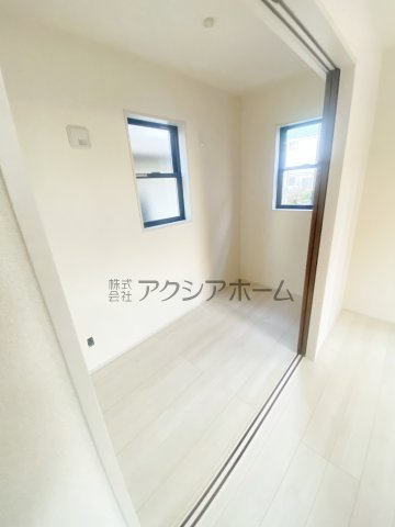 所沢市上新井2丁目・全5棟　新築一戸建　5号棟　～駐車2台～の収納|1階　納戸