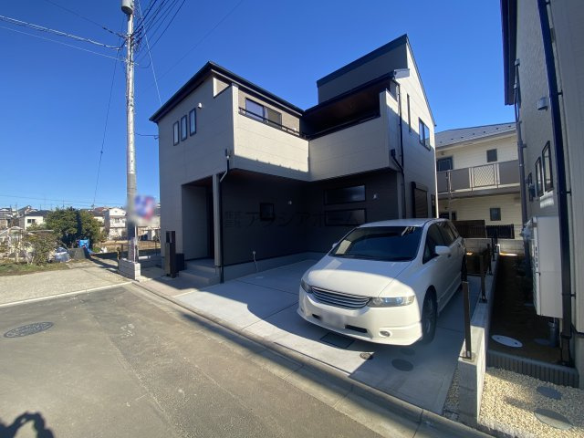 所沢市上新井2丁目・全5棟　新築一戸建　5号棟　～駐車2台～の外観|建物完成致しました！ご内覧可能です！！