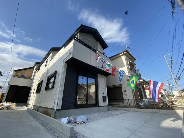 所沢市向陽町・全2棟　新築一戸建　2号棟の外観