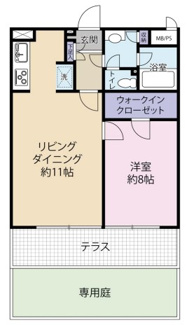 【間取り】 | グランドメゾン狸穴 | 間取りです。