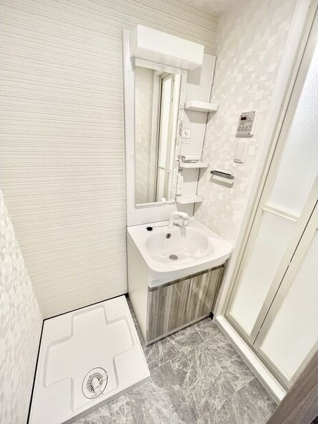 S-RESIDENCE金山Westの洗面所