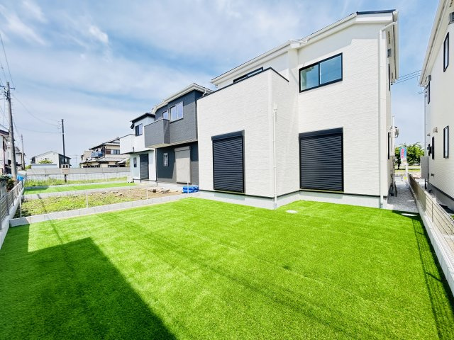 新築　佐波郡玉村町斎田第２期　LIGNAGE　3号棟の庭|佐波郡玉村町斎田第２期　LIGNAGE