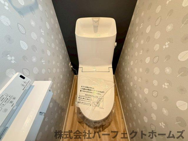 茄子作北町戸建のトイレ|コンパクトで使いやすいトイレです
