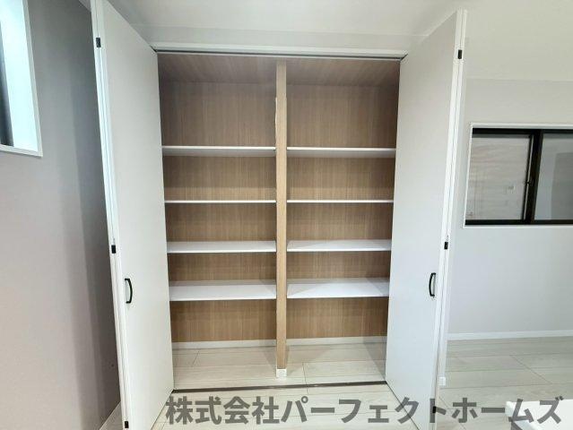 茄子作北町戸建の収納|ちょっとした収納スペースも充実しています