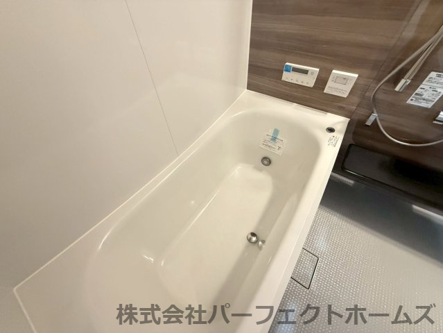 茄子作北町戸建の浴室|日々の疲れを癒すお風呂付です