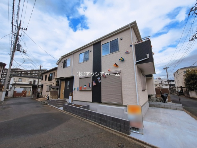 所沢市向陽町・全1棟　新築一戸建　～南西角地～の外観|2026年3月19日撮影
