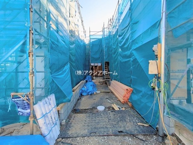 所沢市久米・全4棟　新築一戸建　3号棟　～全室2面採光～の区画図|【全4棟・3号棟】
縦列駐車2台可能です。