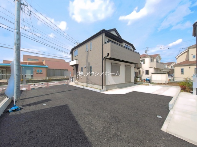 所沢市久米・全4棟　新築一戸建　1号棟　～全居室6帖以上～の駐車場|現地写真（2026年5月25日撮影）