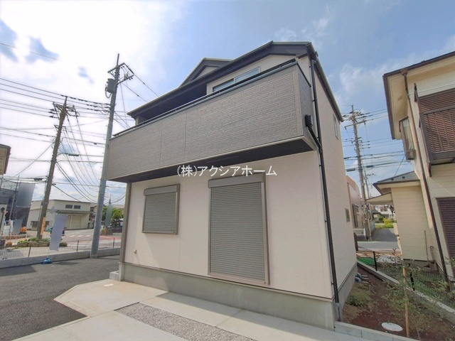 所沢市久米・全4棟　新築一戸建　1号棟　～全居室6帖以上～の外観|現地写真（2026年5月25日撮影）
