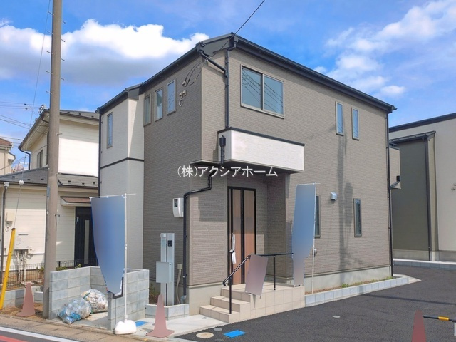 所沢市久米・全4棟　新築一戸建　1号棟　～全居室6帖以上～の外観|現地写真（2026年5月25日撮影）