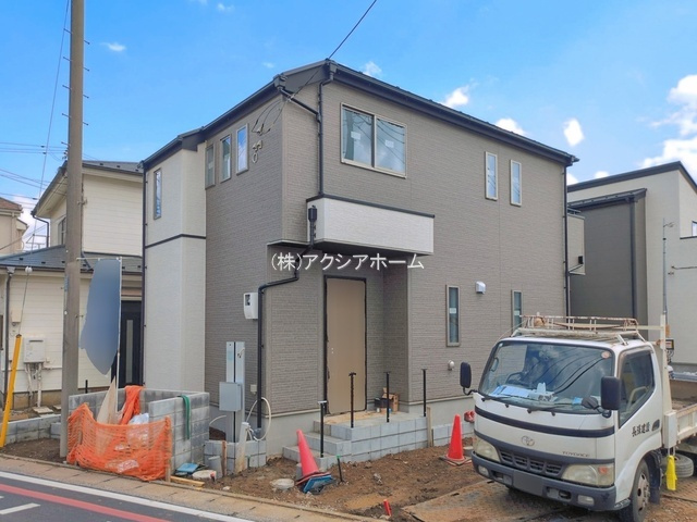 所沢市久米・全4棟　新築一戸建　1号棟　～全居室6帖以上～の外観|現地写真（2026年3月27日撮影）