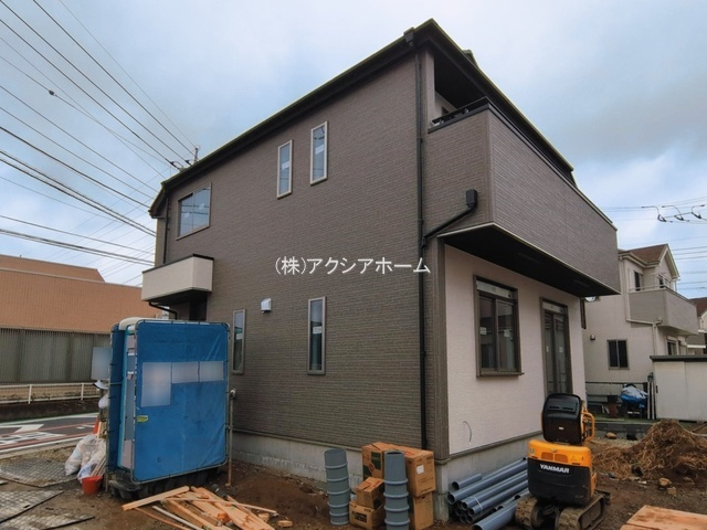 所沢市久米・全4棟　新築一戸建　1号棟　～全居室6帖以上～の外観|現地写真（2026年3月10日撮影）
