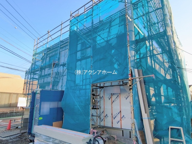 所沢市久米・全4棟　新築一戸建　1号棟　～全居室6帖以上～の外観|2026年2月16日撮影