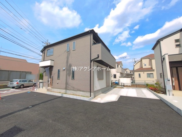 所沢市久米・全4棟　新築一戸建　1号棟　～全居室6帖以上～の外観|現地写真（2026年5月25日撮影）