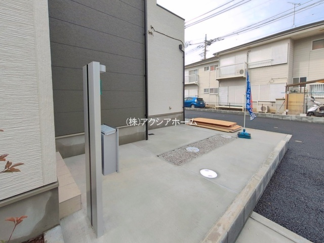 所沢市久米・全4棟　新築一戸建　2号棟　～全室2面採光～の駐車場|2026年4月24日撮影